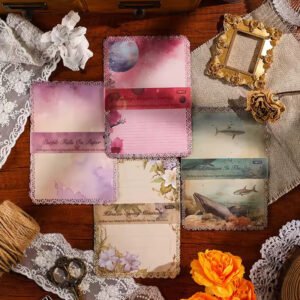 10pieces/pack Non stick Fantasy Note Paper