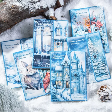 30 pieces/pack Winter Warming Series Material Paper