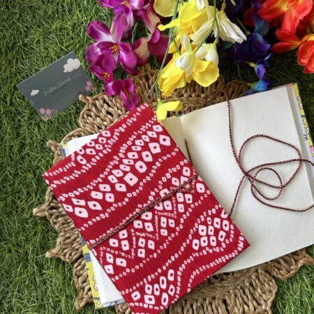 A5 Size Hand Made Katha Journal Book - 09