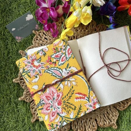 A5 Size Hand Made Katha Journal Book - 08