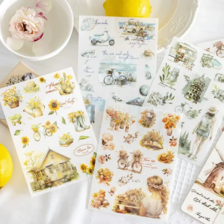 2pcs/pack Transfer Stickers Your Life My Dream Series