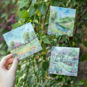 30 pcs Spring Scenery Paper