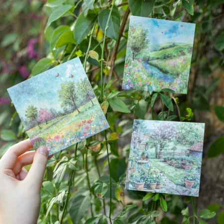 30 pcs Spring Scenery Paper