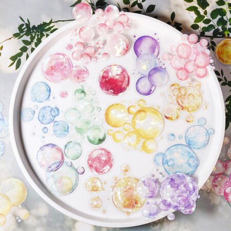 10 Sheets Per Pack Sticker Pack Bubble Adventure Series