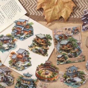 10 Sheets/pack Dreamy Room Waterproof Stickers