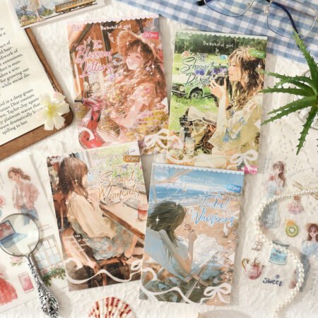 20 Sheets/pack Eternal Whispers Collection PET Sticker Notebook