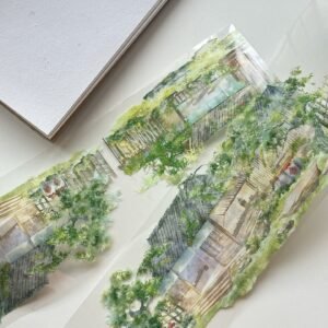 1M/Roll Hedgerow house PET Tape (80mm * 130cm)