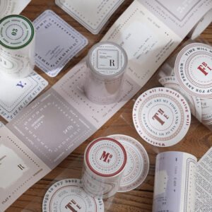 2M/Roll Tape Text Ramblings Series Text Literature Handbook