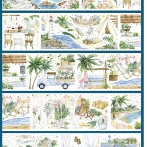 1M Sample Roll Seaside Vacation – PET Special Oil Finish