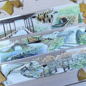 90CM Sample Roll - Lotus Garden Retreat PET Tape